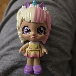 Kindi Kids Minis Bobble Doll Mystabella‎ Figure Toy Has Sparkle Eyes